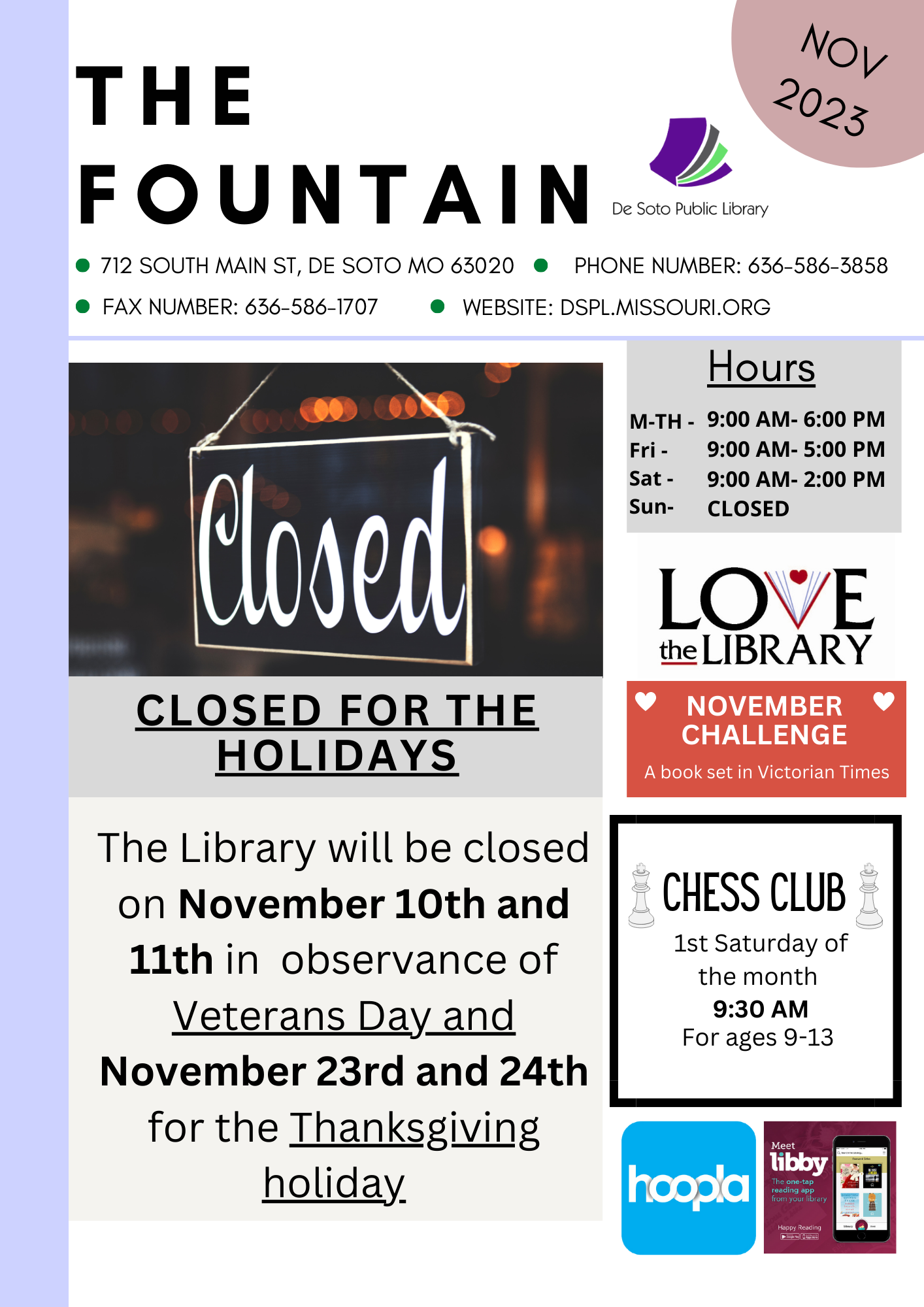 The Fountain November 2023 Page 1.png